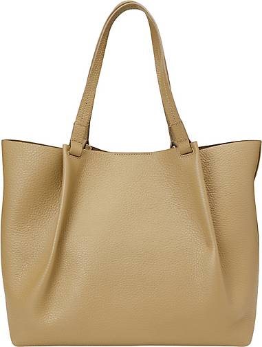 Marc O'Polo Shopper aus genarbtem Rindsleder