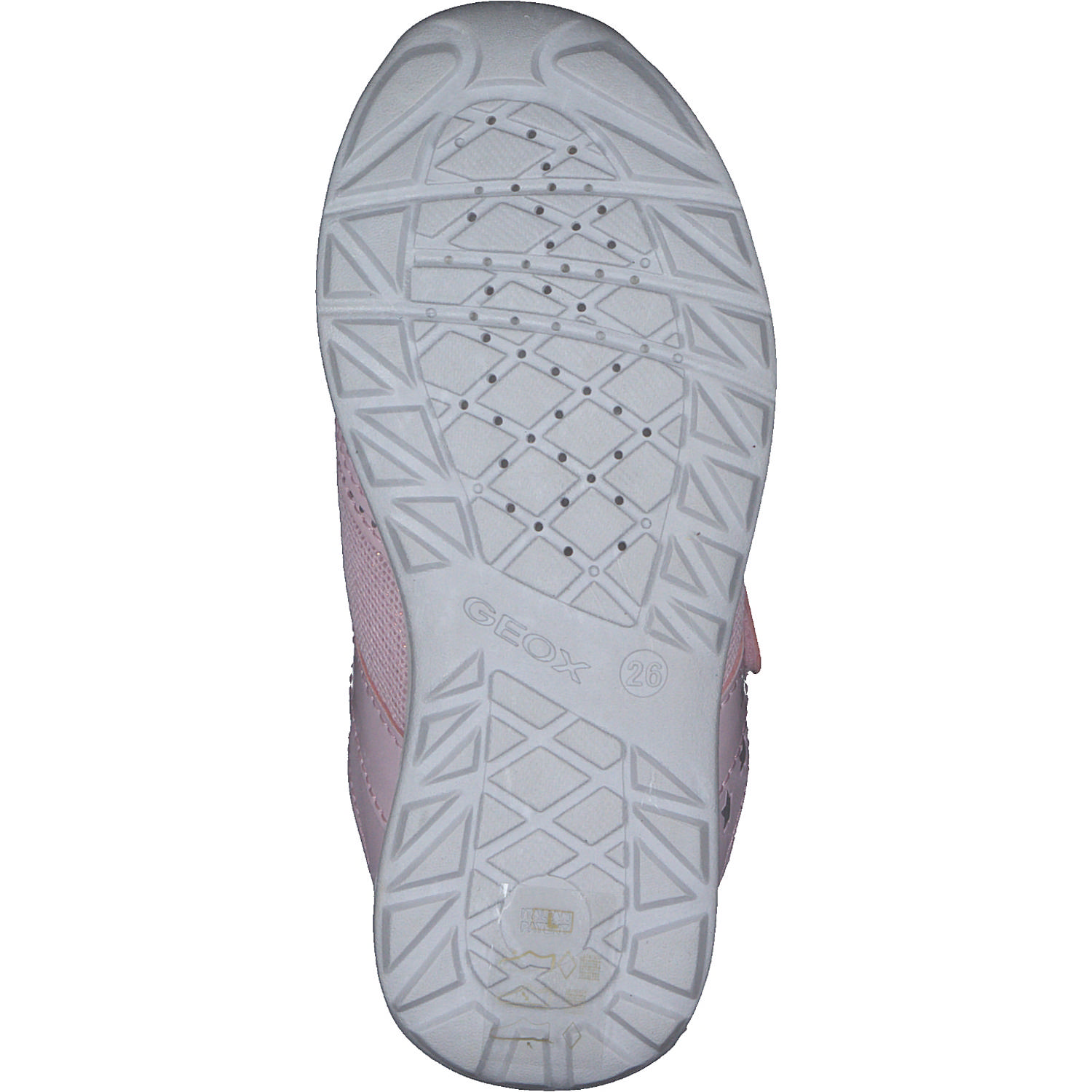 Geox J25AUB, Sneakers Low, Kinder, Rosa