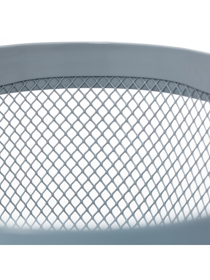 relaxdays Aufbewahrungskorb in Grau - (B)26 x (H)17,5 x (T)24,5 cm günstig kaufen onesize