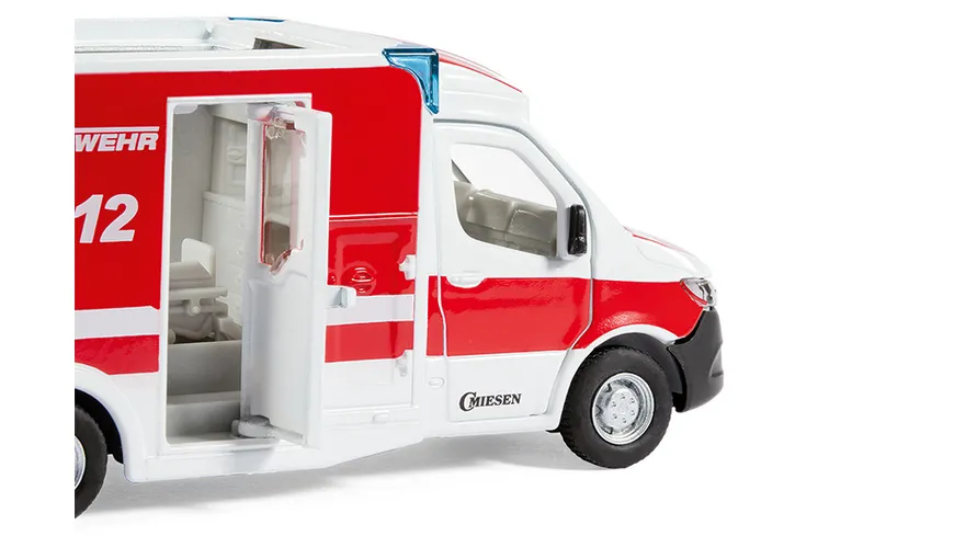 SIKU 2115 Super - Mercedes-Benz Sprinter Miesen Typ C Rettungswagen
