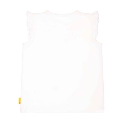 T-Shirt kurzarm, weiß für Mädchen