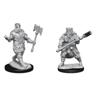 D&D Nolzur's Marvelous Miniatures - Human Barbarian Male