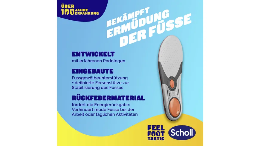 Scholl Liqui Flex Einlegesohlen Extra Support S