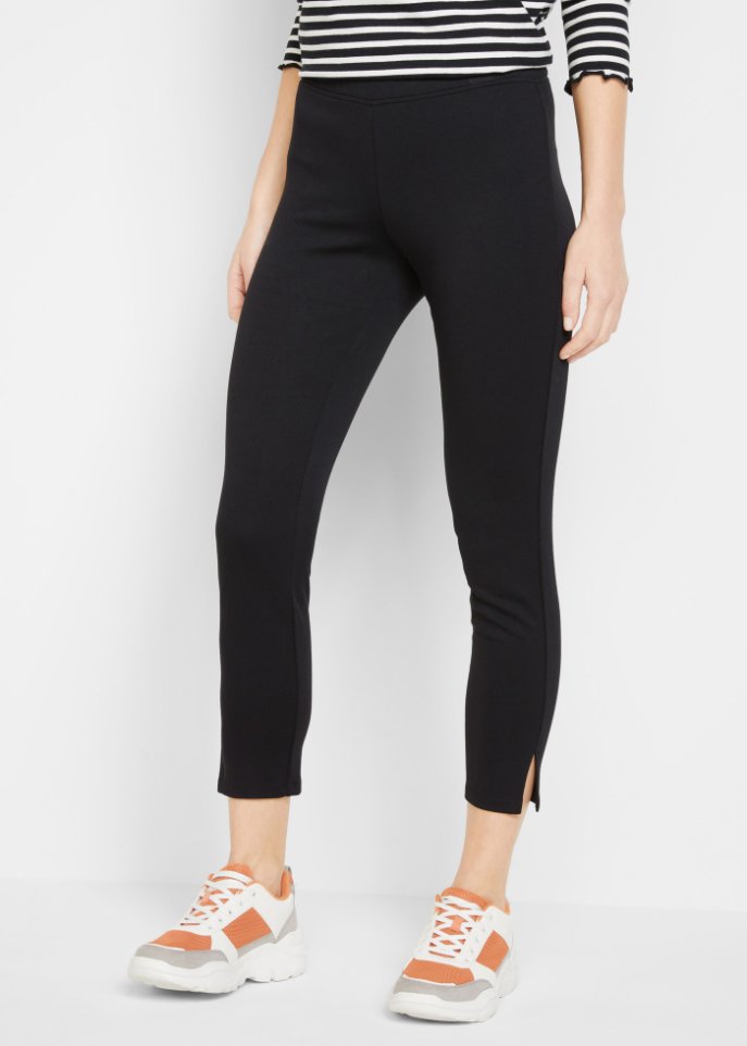 Punto di Roma Leggings mit Schlitz