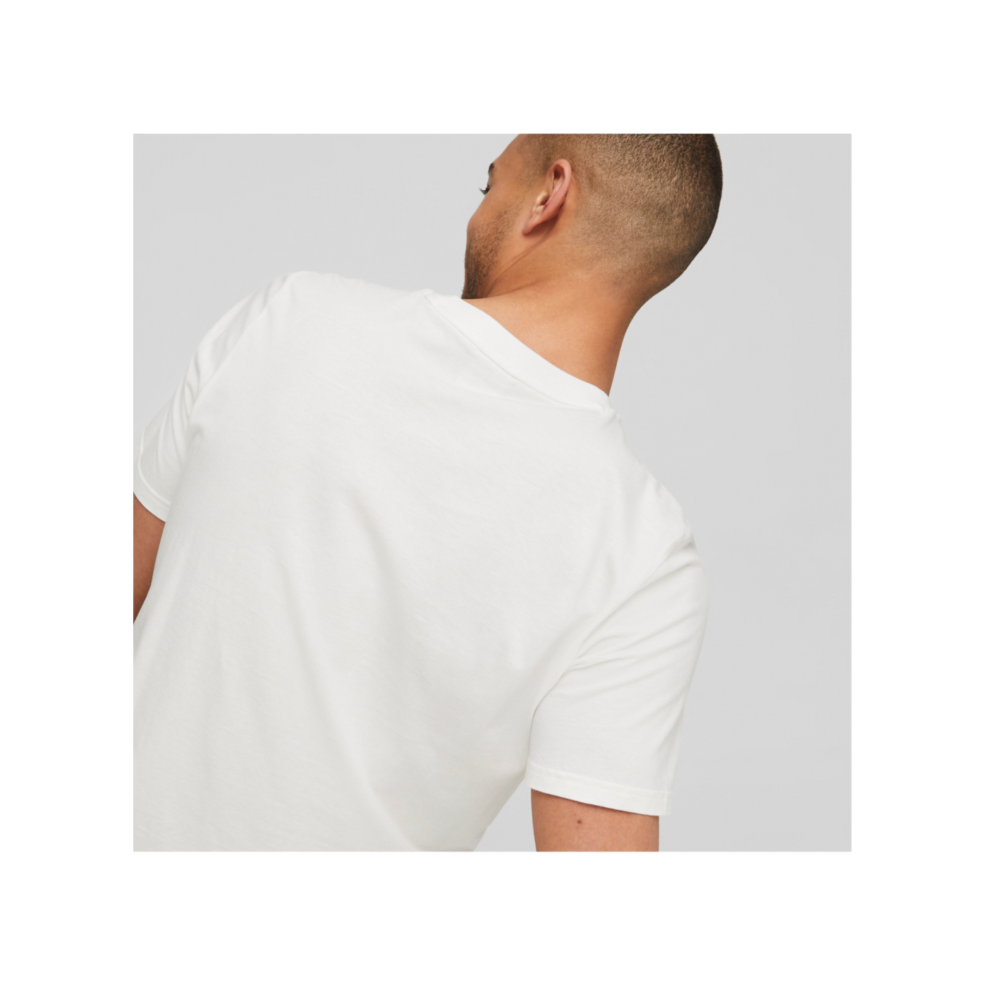 PUMA Classics Small Logo T-Shirt Weiss F02
