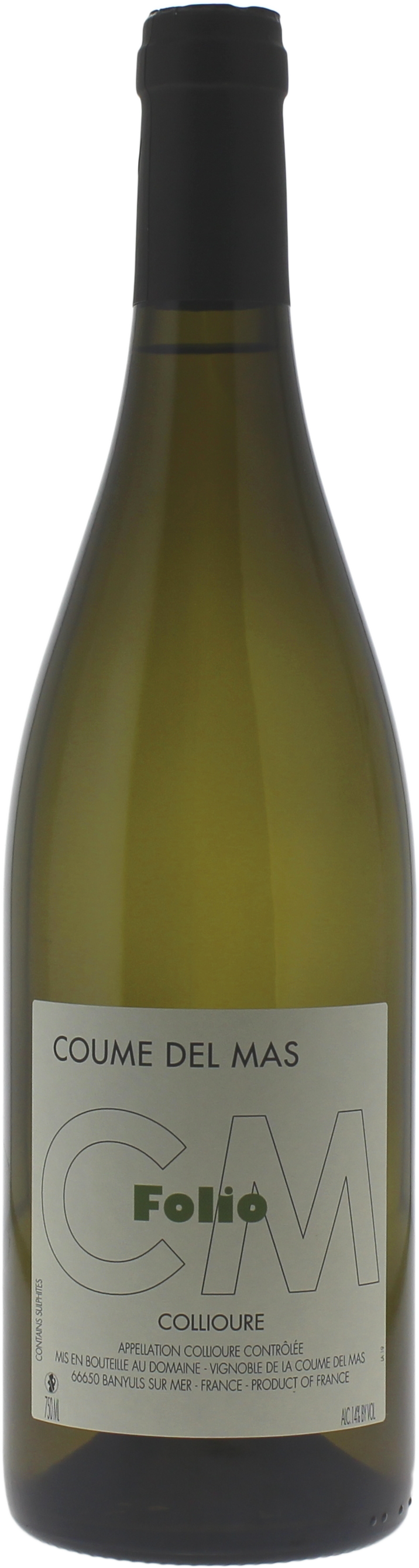 Coume del mas folio blanc 2022