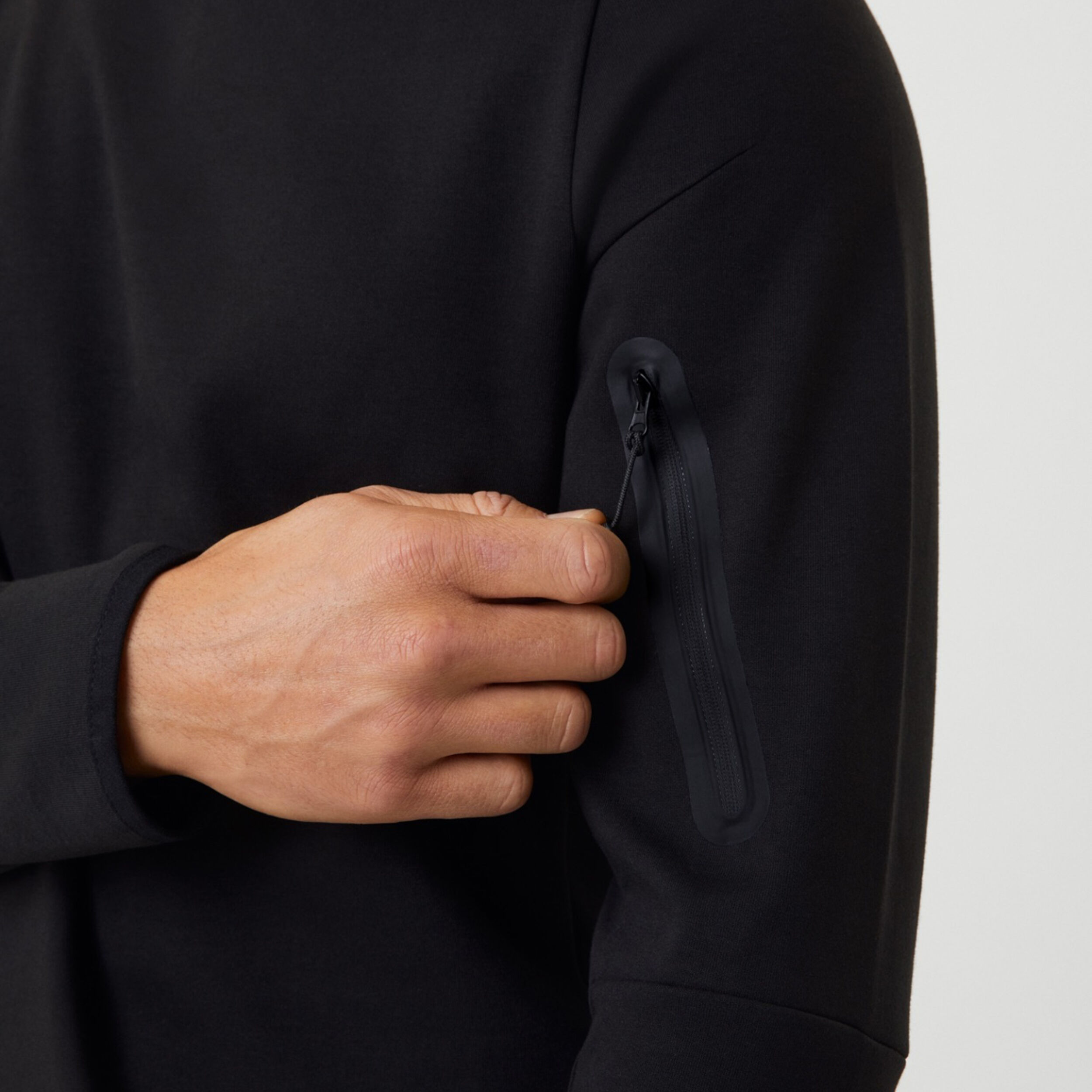 Tech Sweatshirt Herren - Schwarz