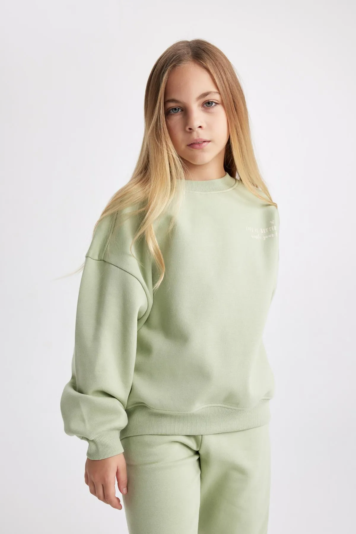 DeFacto  Langarm-Pyjama-Set für Mädchen