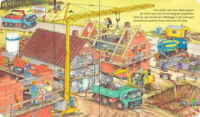 Meine Welt der Fahrzeuge: Auf der Baustelle