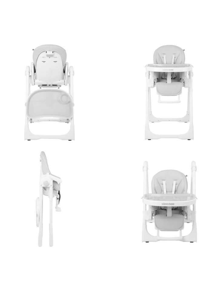 Kikkaboo Hochstuhl Pastello in grau günstig kaufen onesize