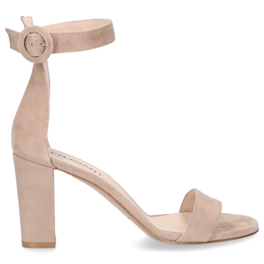 EN AVANT - Sandalen GR1 Veloursleder - beige