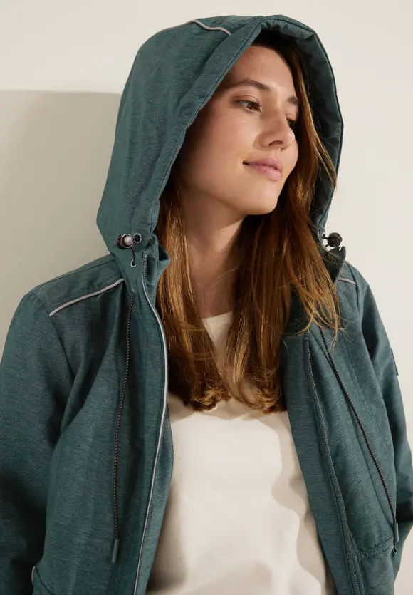 CECIL Padded Melange Windbreaker
