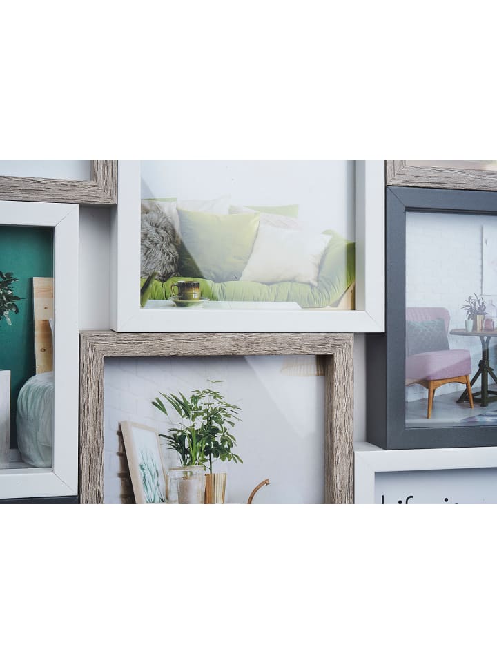 kobolo Bilderrahmen Collage AVA25 in Grau günstig kaufen onesize
