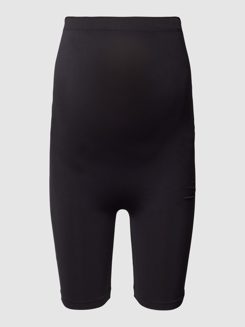 Umstands-Shorts mit hoher Taille Modell 'TIA JEANNE' in schwarz
