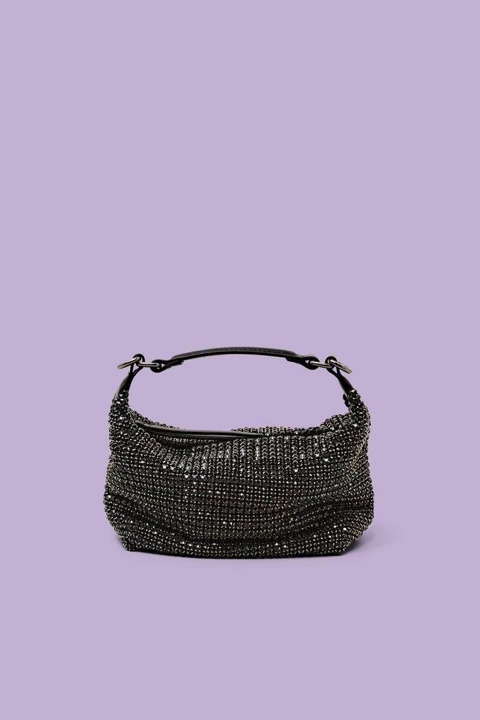 Kleine Tasche mit Strasssteinen