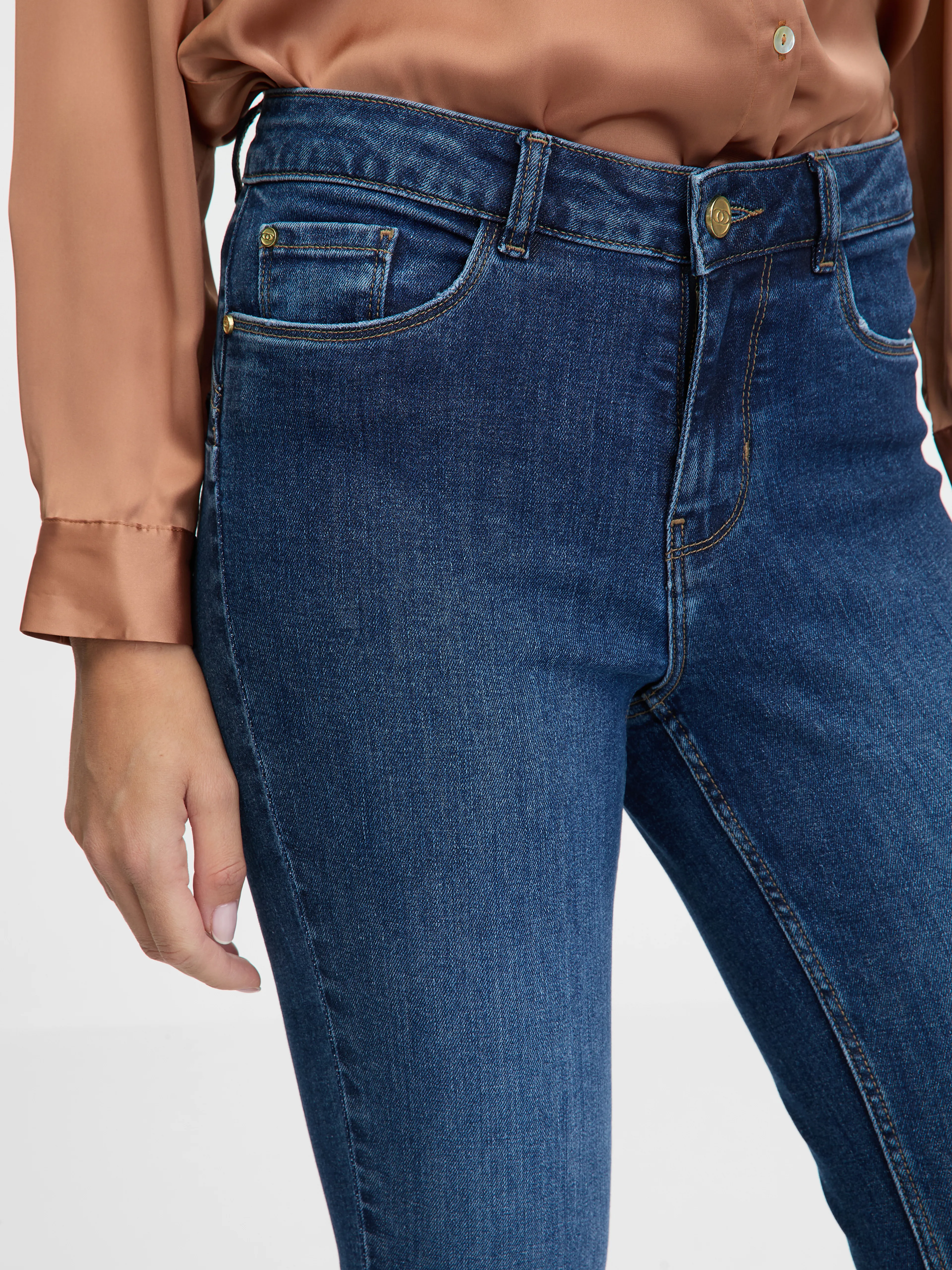 Dunkelblaue Jeggins Jeans Damen ORSAY