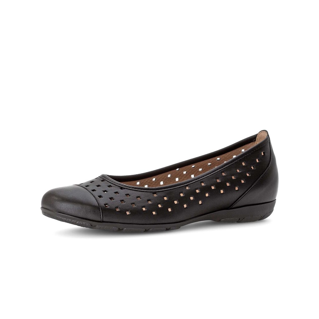 Gabor fashion Eleganter Ballerina schwarz