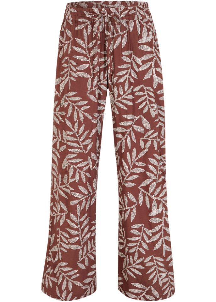Bedruckte Palazzo-Hose