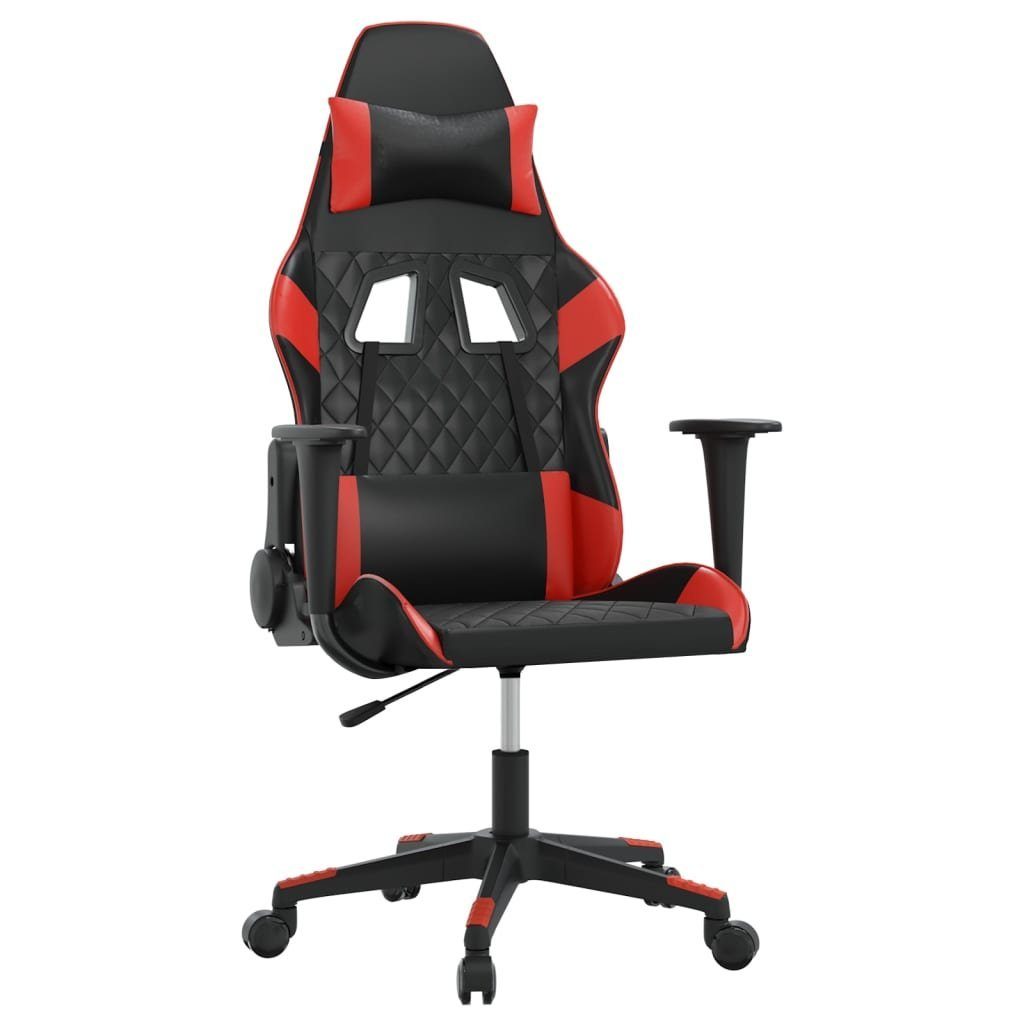vidaXL Gaming-Stuhl Gaming-Stuhl Schwarz und Rot Kunstleder (1 St)