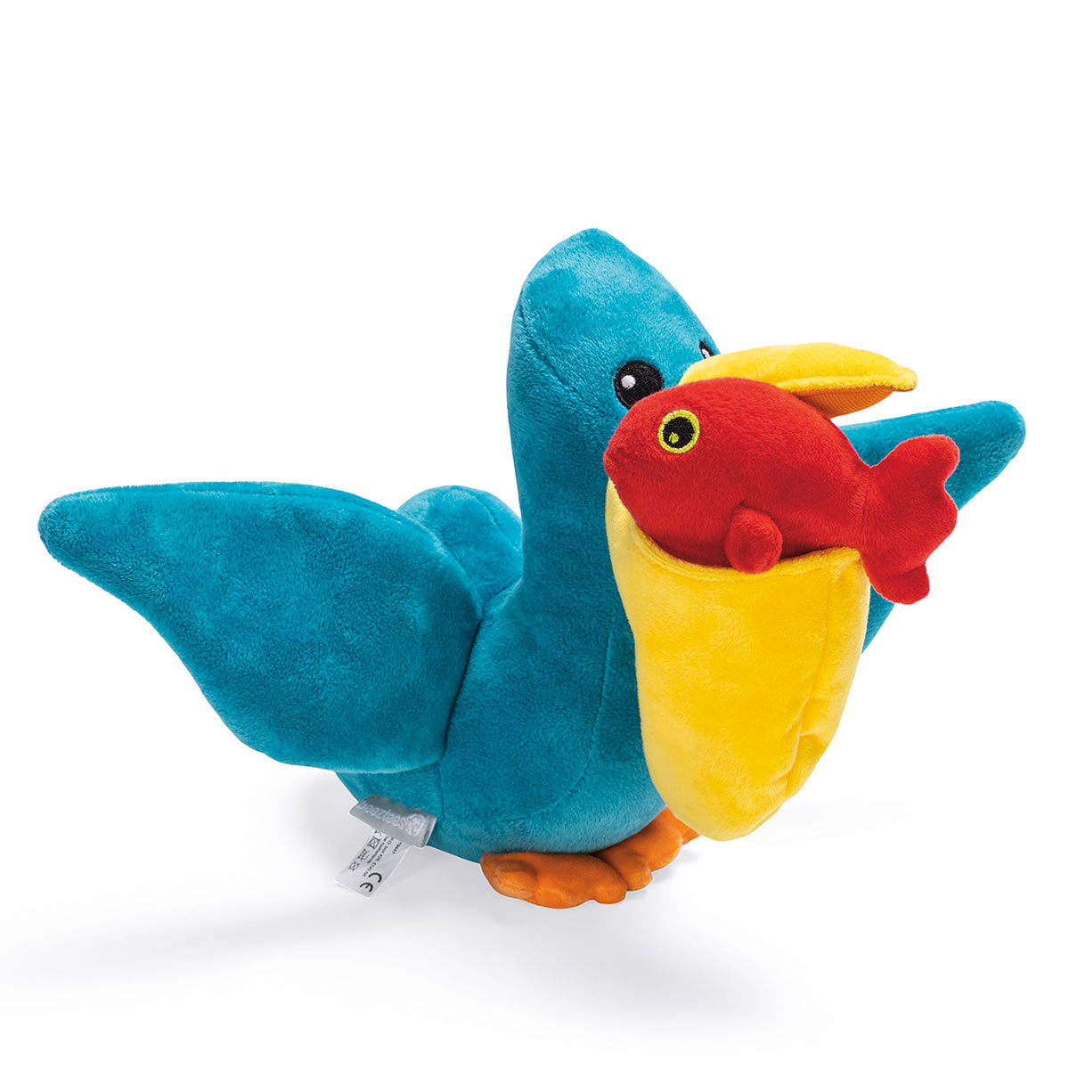 Beeztees Plüsch Peli mit Fisch günstig kaufen bei ZooRoyal