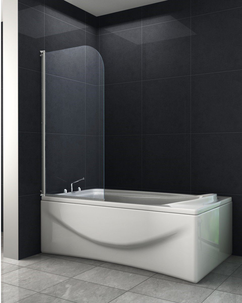 Home Systeme Badewannenaufsatz Duschwand Duschtrennwand Duschkabine Duschabtrennung Dusche Pendeltür