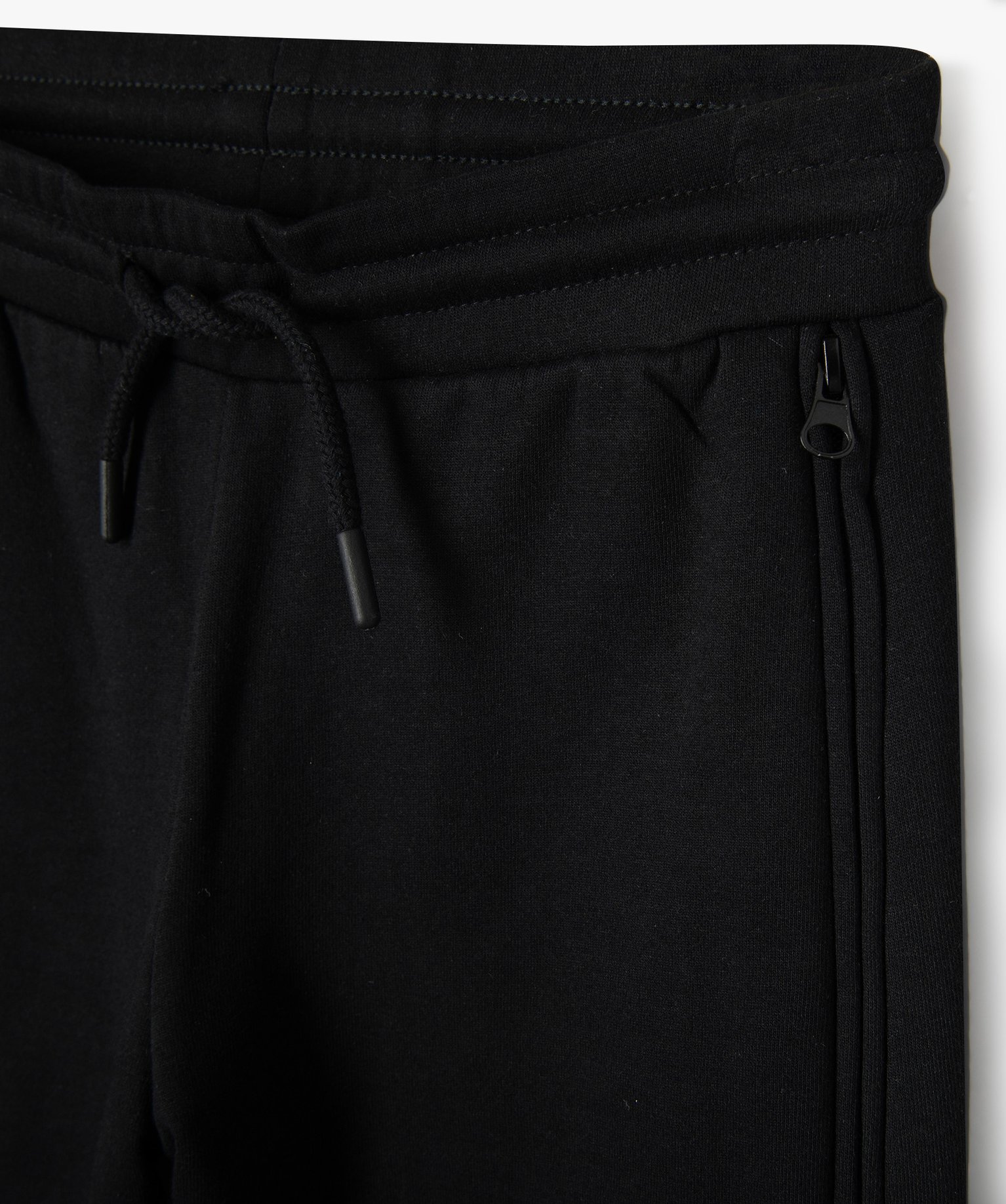 Pantalon de jogging avec intérieur molletonné Garçon - Na... noir | GEMO