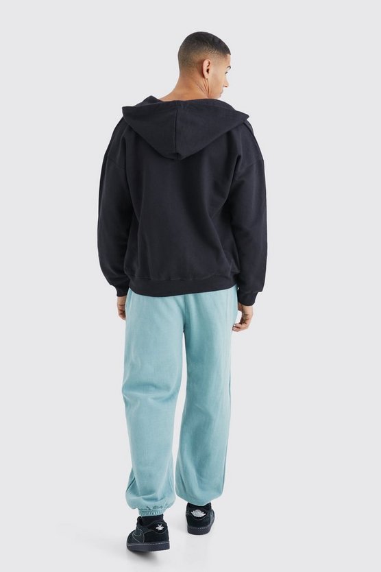 Man Signature überfärbte Jogginghose