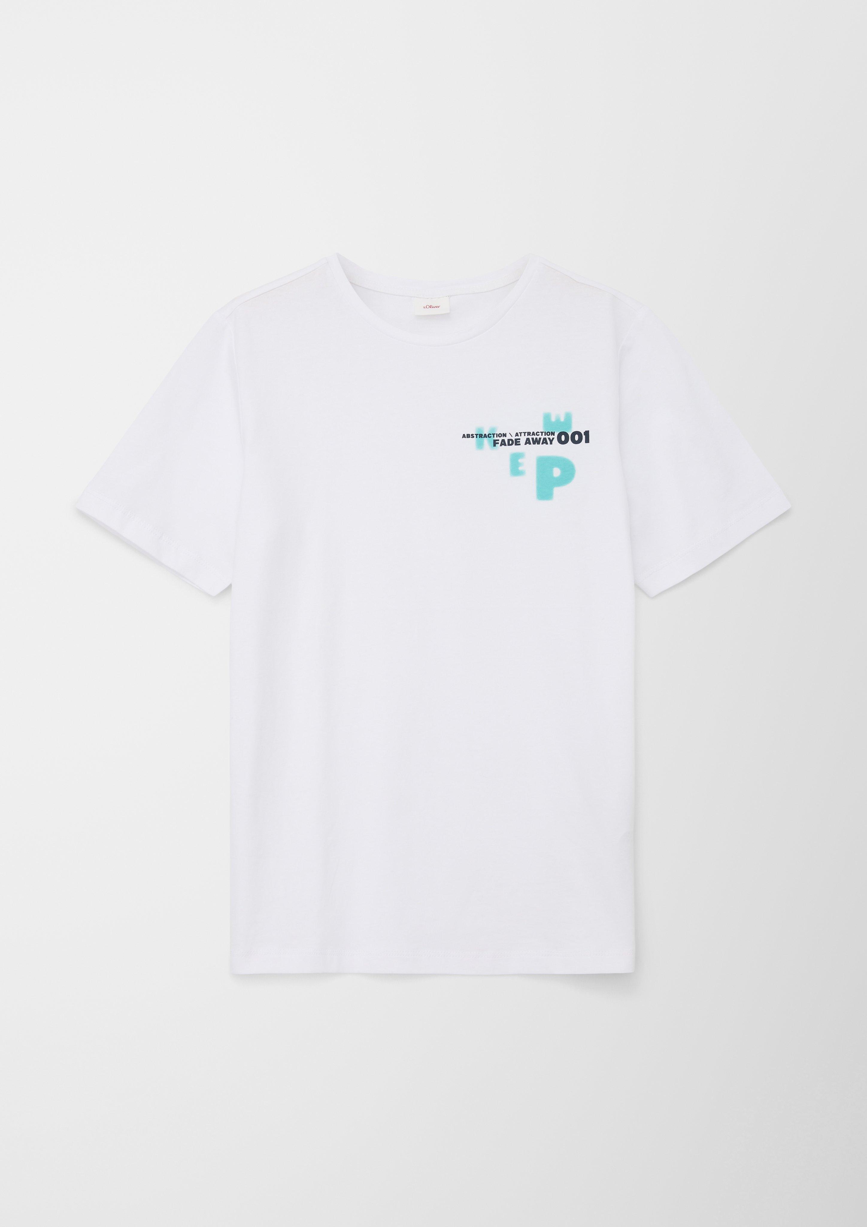 Jerseyshirt mit Frontprint  2130484-0100