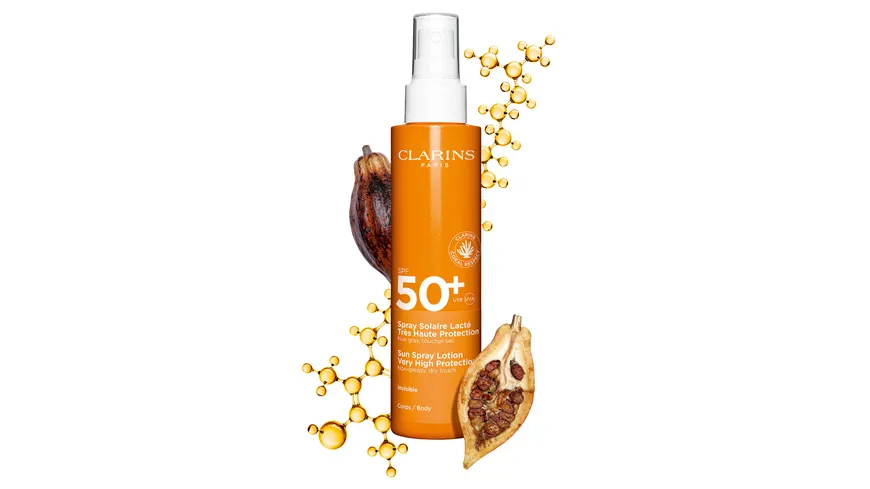 CLARINS Sonnenschutz-Milch Körper-Spray SPF 50+ 150 ml