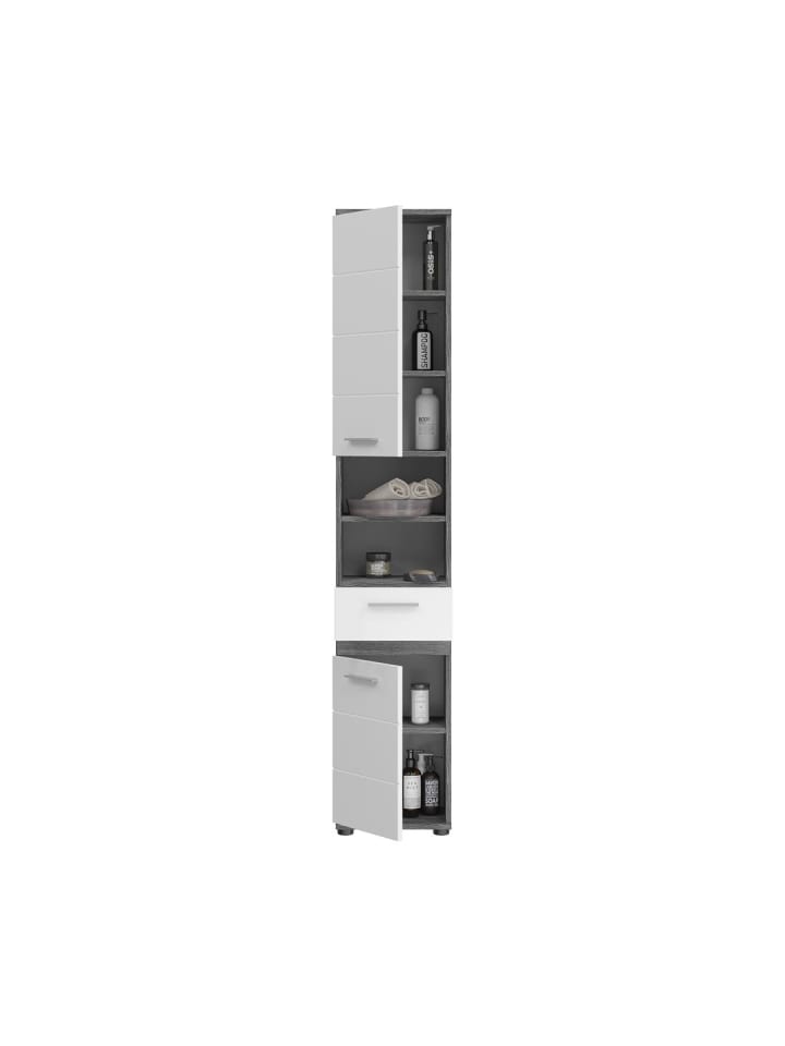 ebuy24 Hochschrank Blake Weiß 35 x 31 cm günstig kaufen onesize