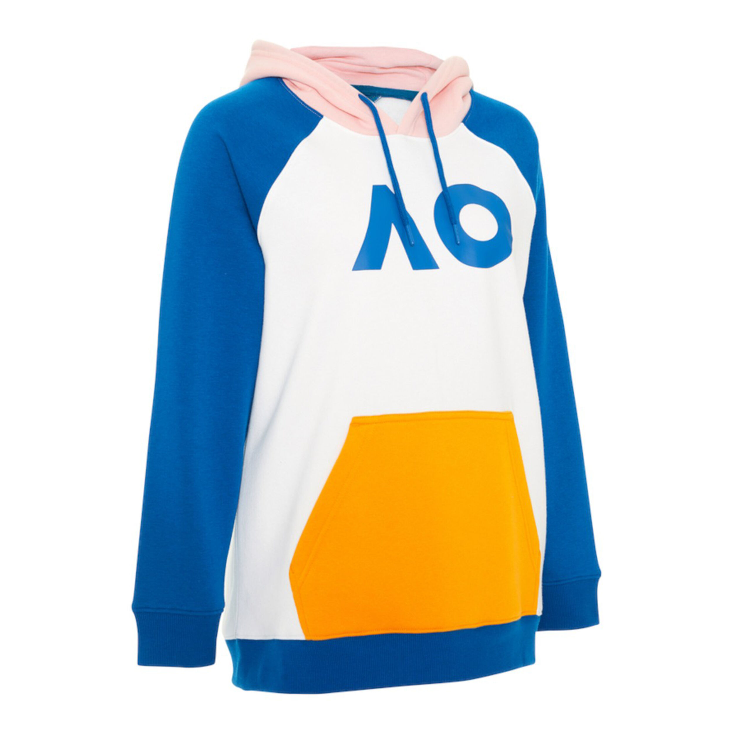 Tricolour Hoody Damen - Blau, Mehrfarbig