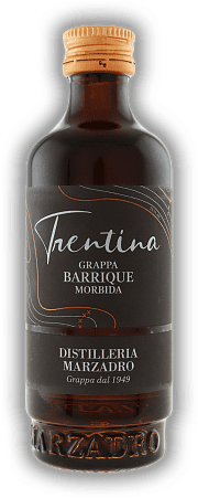 Marzadro La Trentina Grappa Morbida 0,05 Liter Marzadro La Trentina Grappa Morbida 0,05 Liter Weicher und intensiver Grappa. 0,05	 Liter - Vol 41%