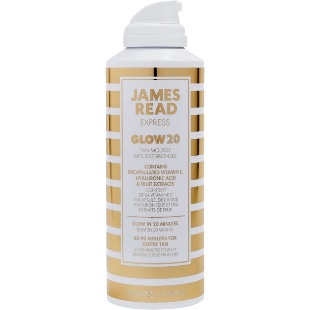 James Read Glow 20  Mousse bronzée auto-bronzant