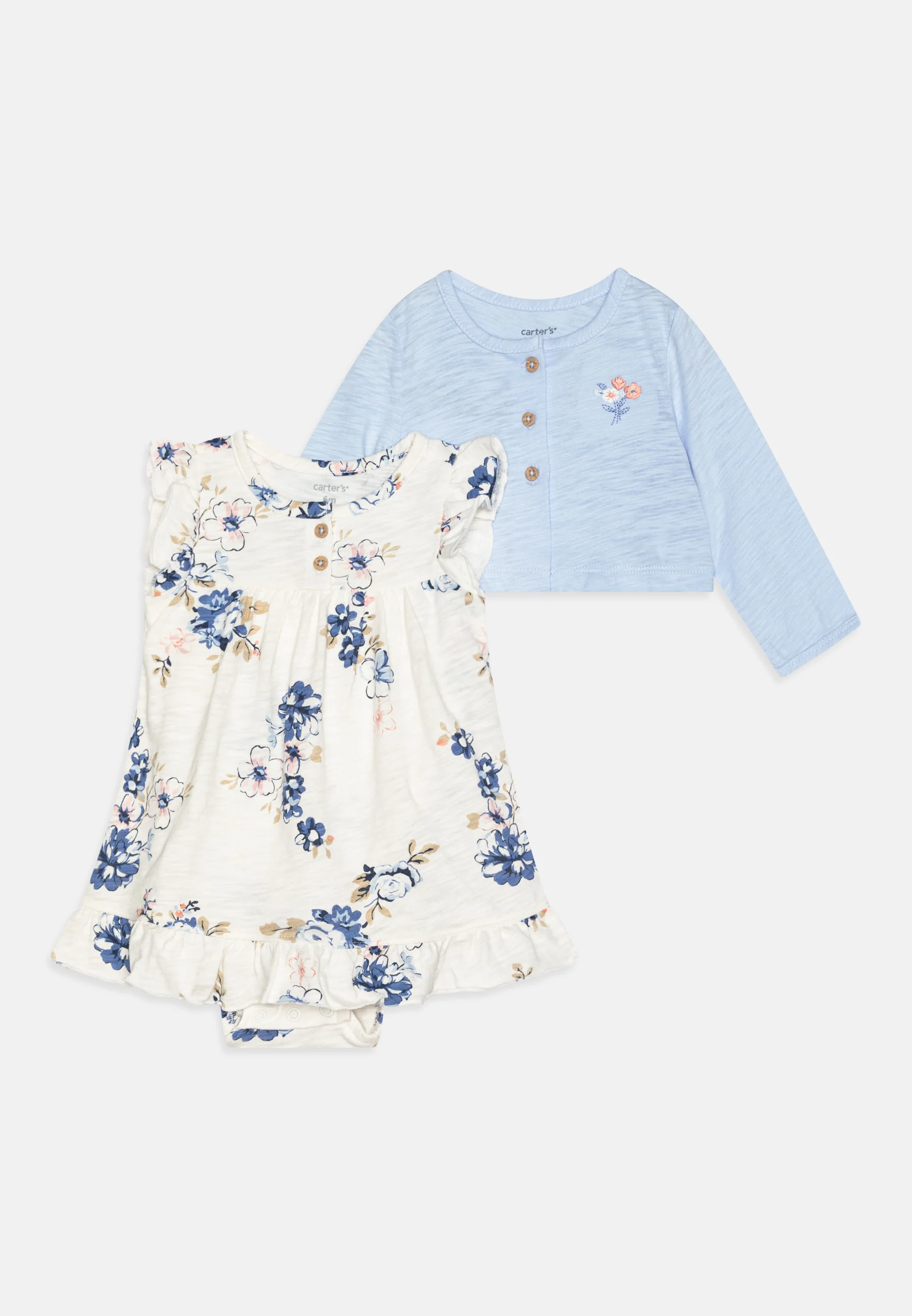 Conjunto de vestido Carter's - Cárdigan