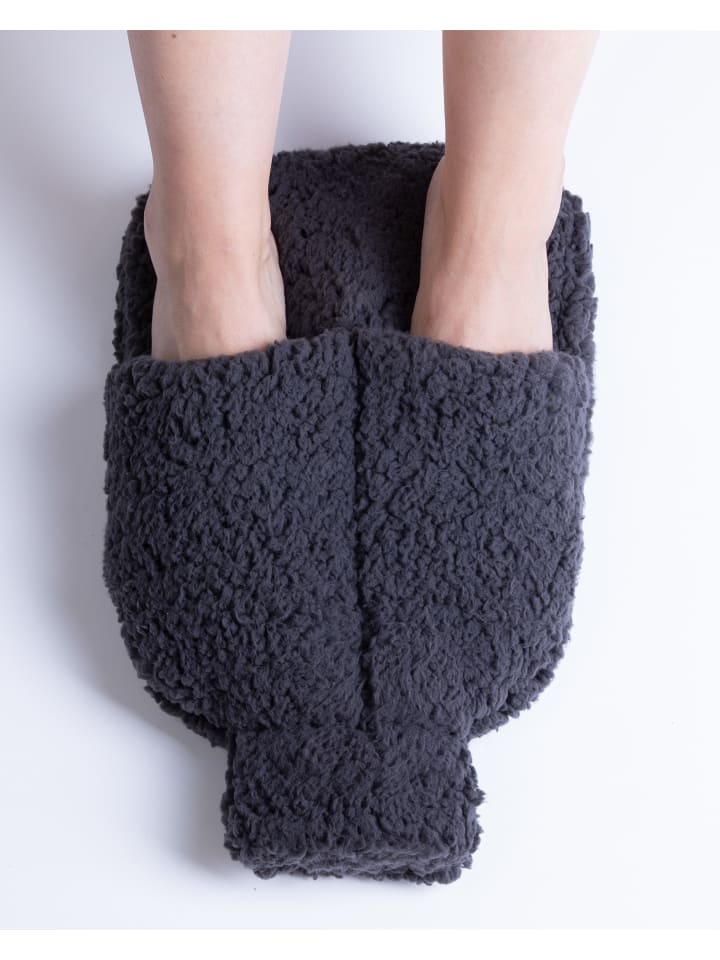 SLOUCHER Fußwärmer Wärmflasche für die Füße - 2 in1 in anthrazit günstig kaufen onesize