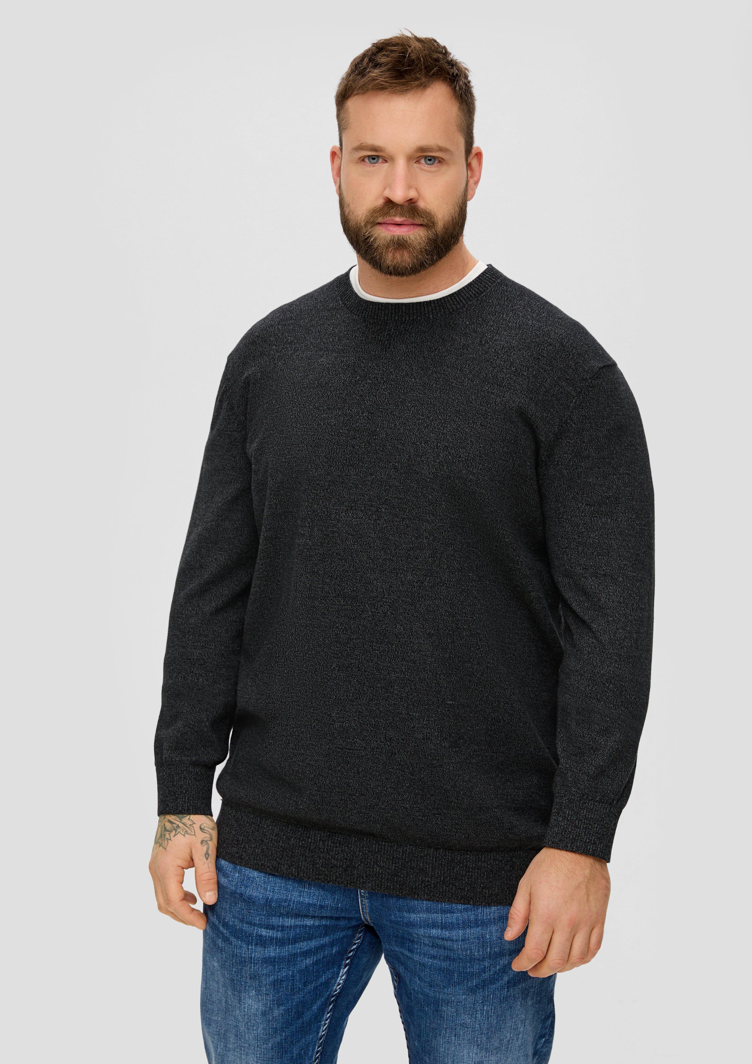 Strickpullover aus Effektgarn  2143366-99X1