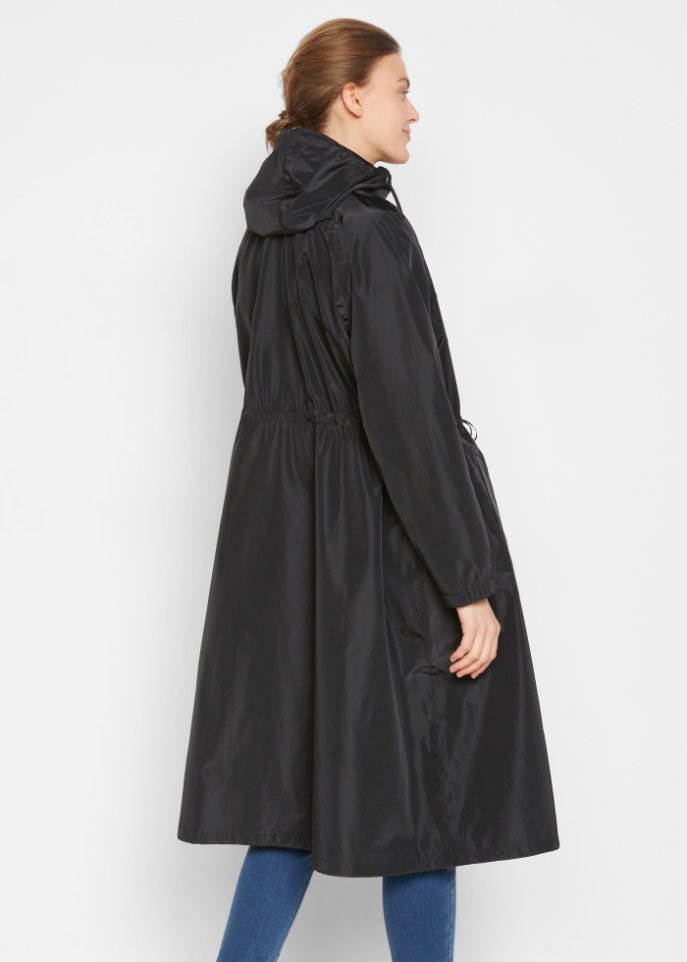 Oversize Funktions-Mantel, sehr weit, wasserdicht