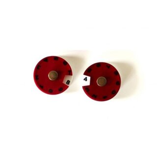 2 Simple Dials - Red