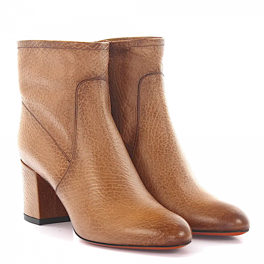 Santoni - Stiefeletten Prägung beige - beige