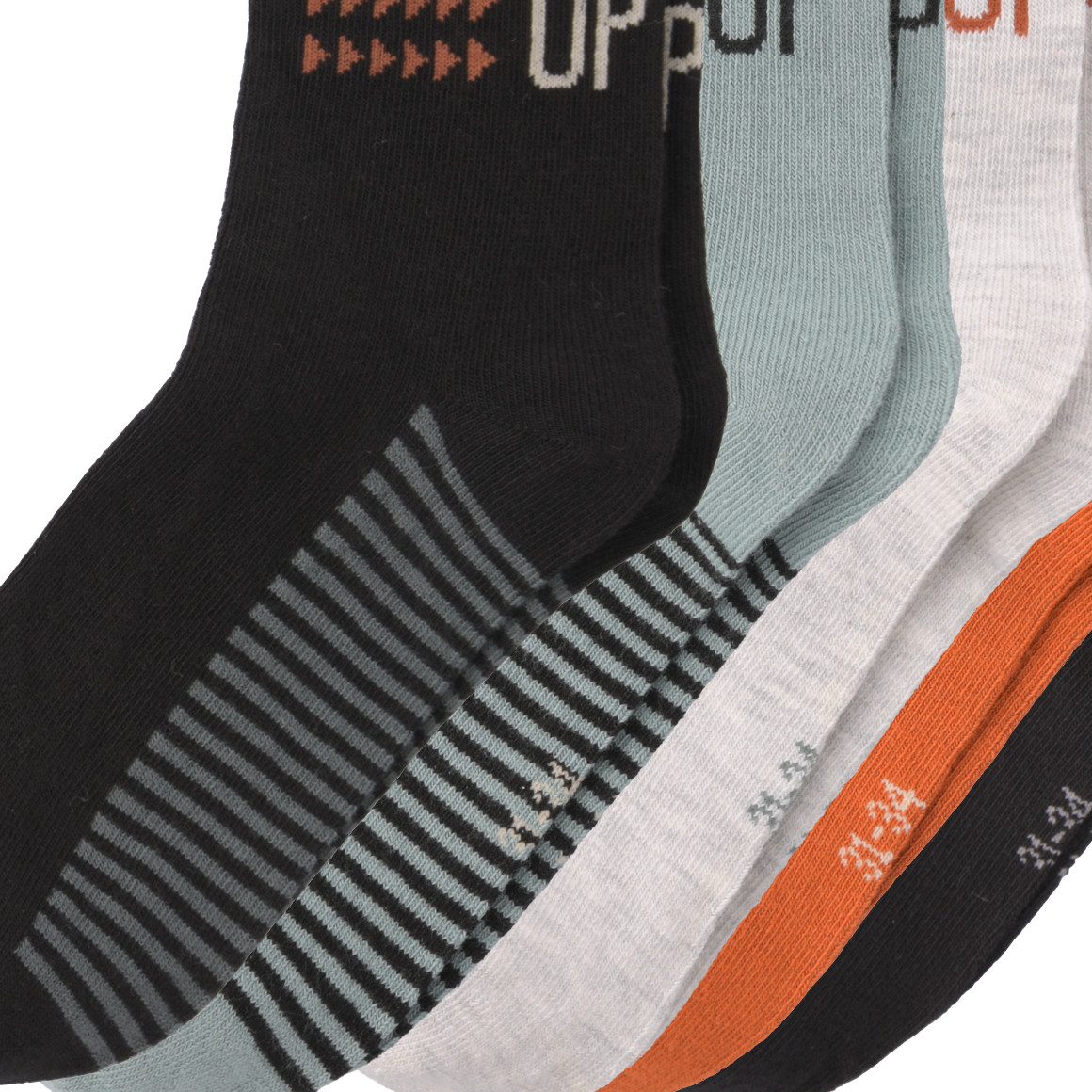 5 Paar Jungen Socken in verschiedenen Dessins