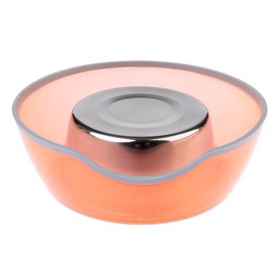 TIAKI Anti-Rutsch-Napf, transparent orange