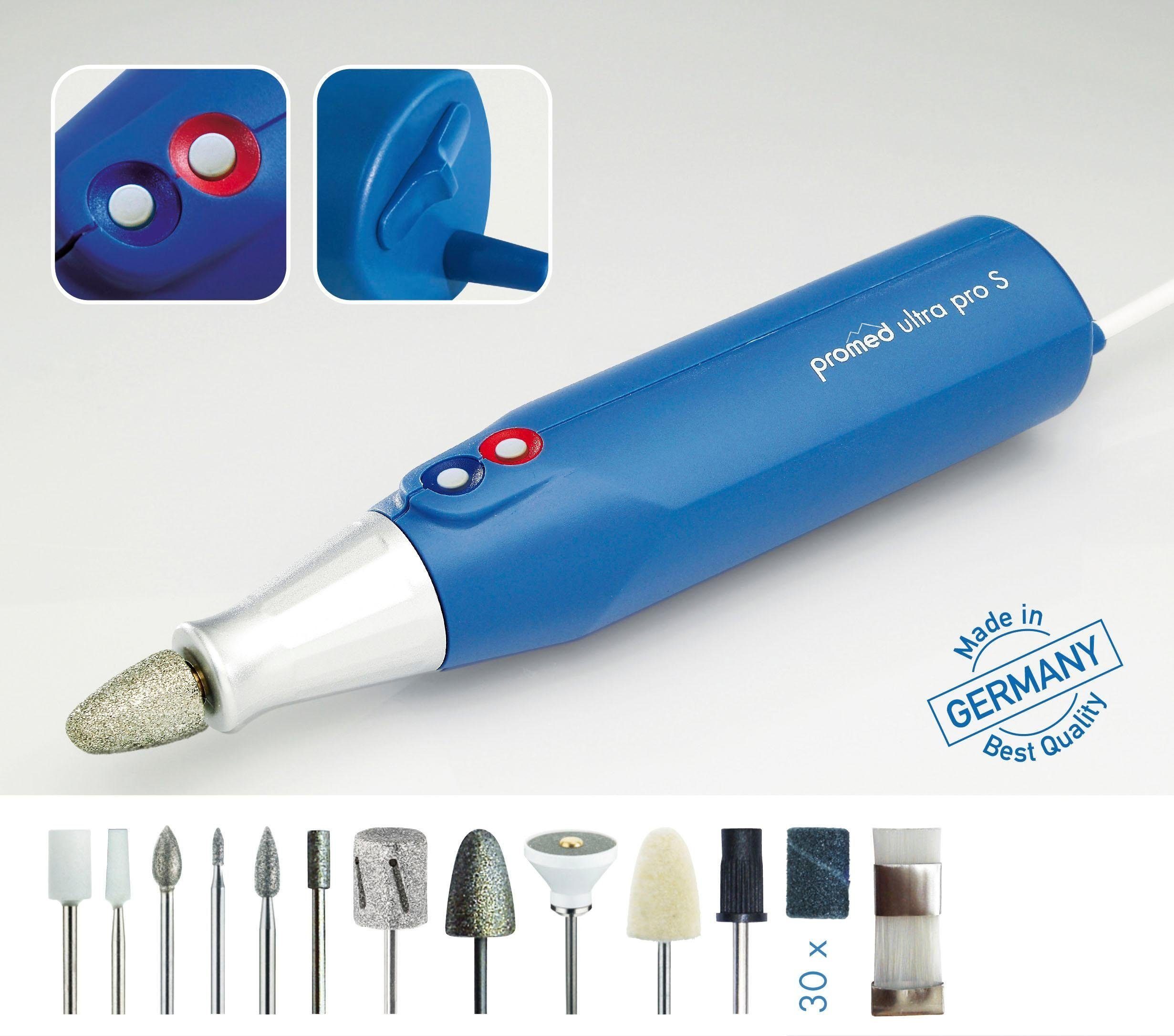 promed Maniküre-Pediküre-Set Ultra Pro S, Made in Germany