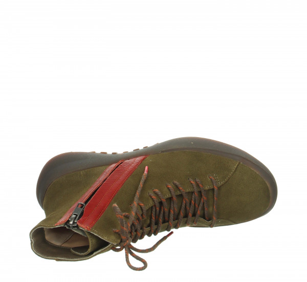 KUSABI Sneaker high - Olive/Kombi