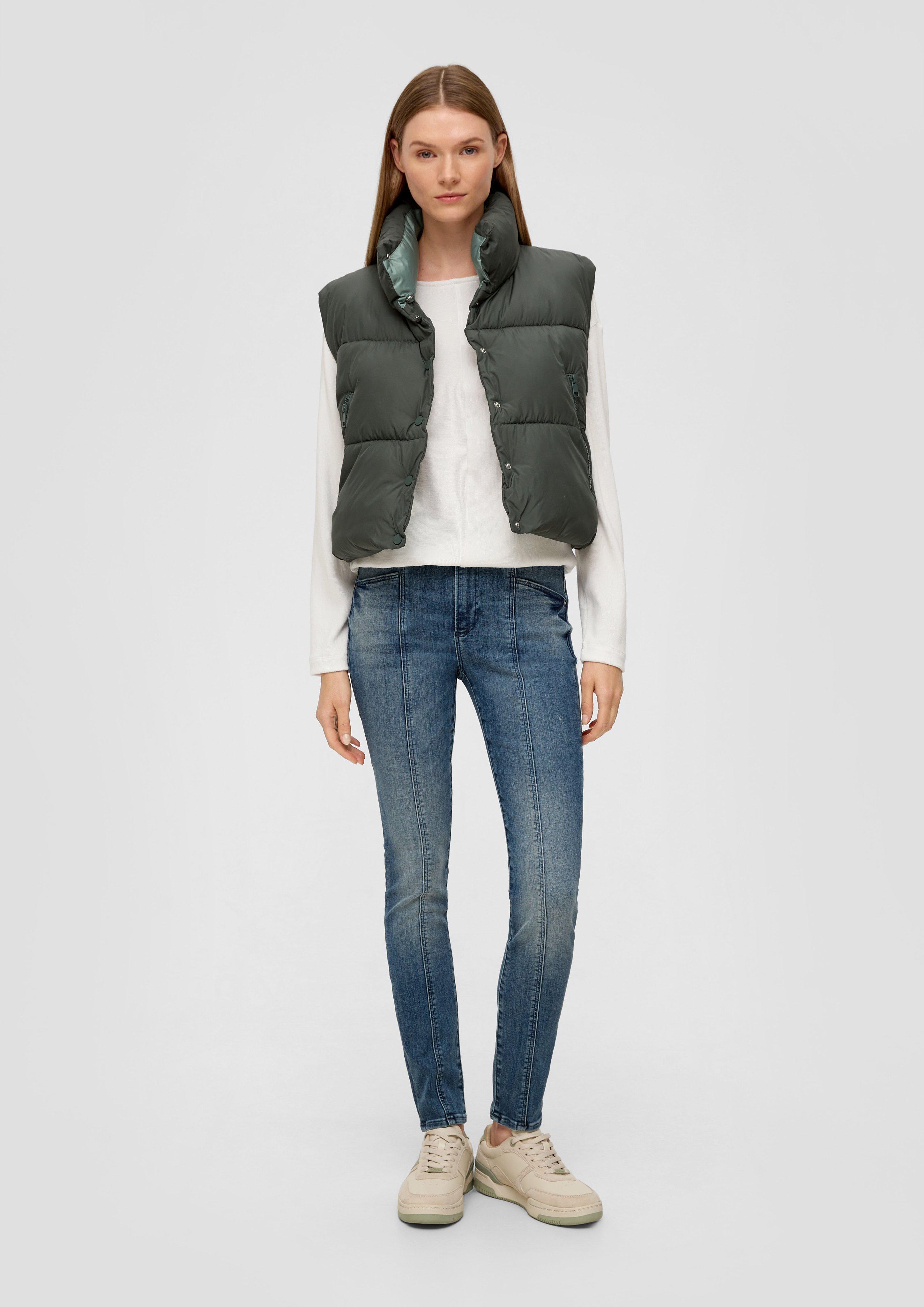 Sweatshirt mit Rippstruktur  2136402-0210