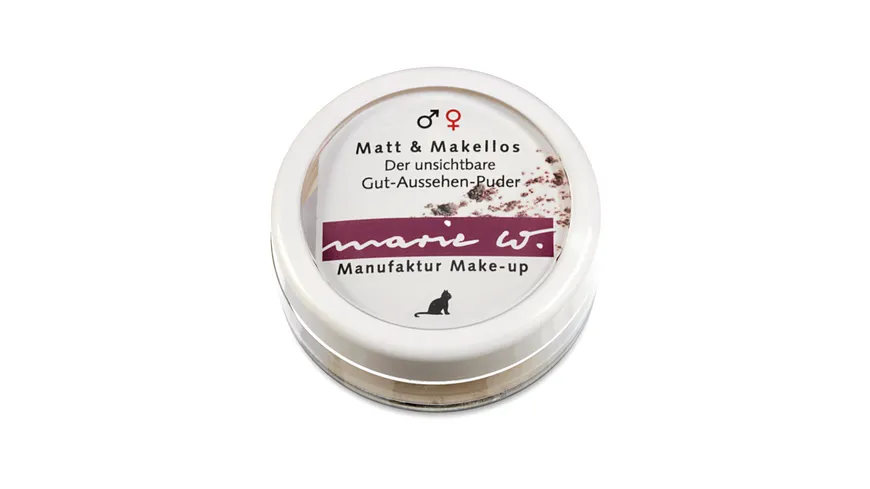 marie w. Effektpuder Matt & Makellos 2 g