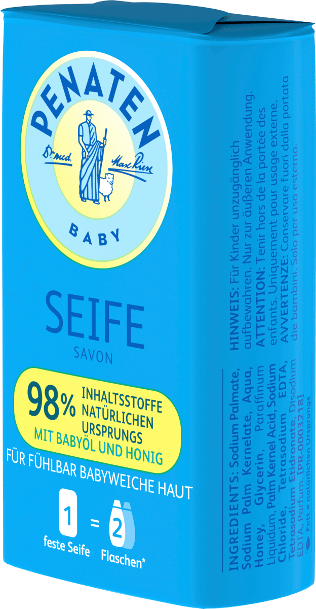 Seifenstück mit Babyöl & Honig, 90 g