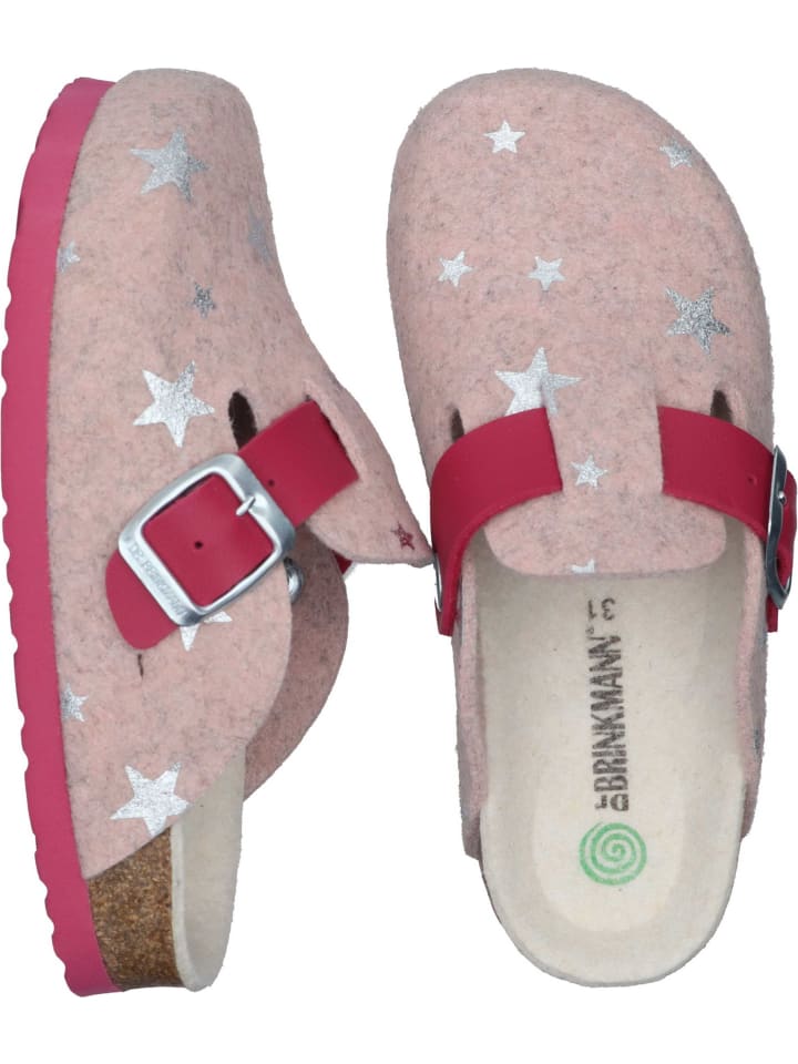 Dr. BRINKMANN Klassische Hausschuhe in rosa günstig kaufen