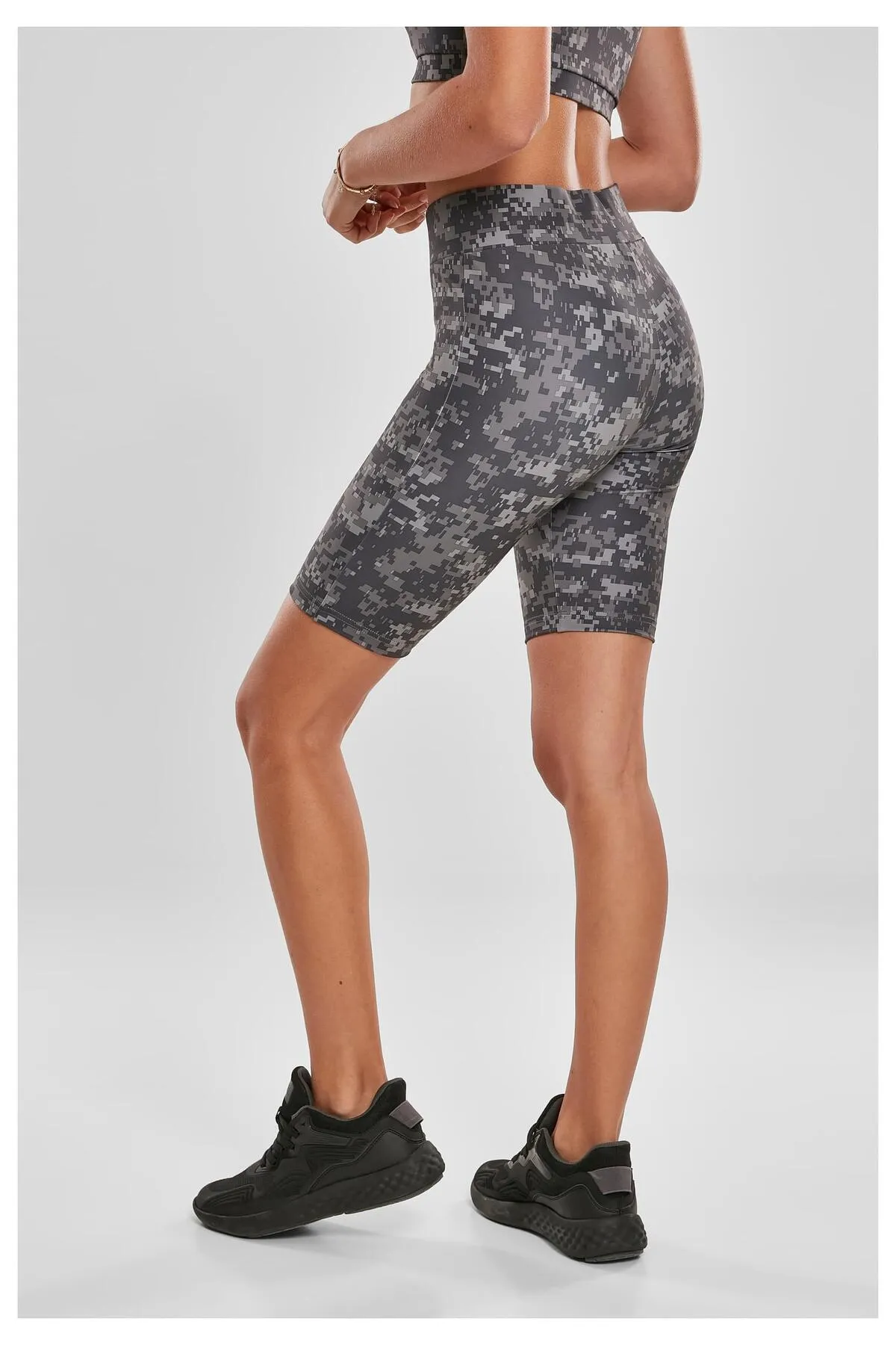 Urban Classics  Kurze Sporthose - Grün - Hoher Bund