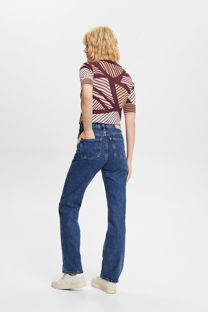 Retro-Jeans mit gerader Passform und hohem Bund