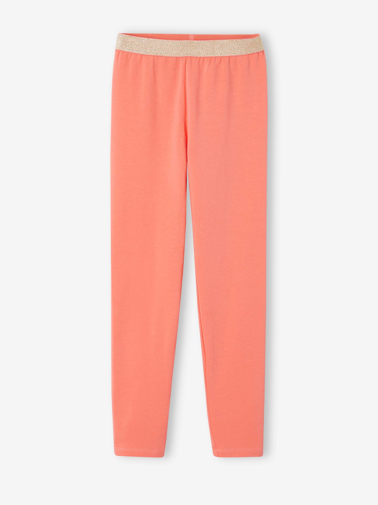 Vertbaudet Mädchen Leggings BASIC - pfirsich